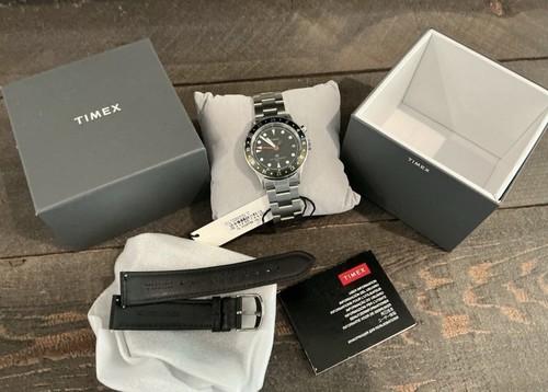 Timex waterbury gmt - timex,