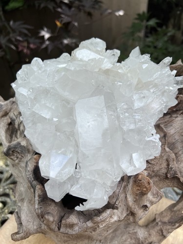 Clear quartz cluster large - cluster,