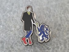 Chelsea FC Bovver Boys Hooligans Firm L.E Pin Badge Stamford Bridge CFC Casuals 