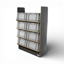 Twin Euro Container Van Rack