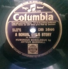 78rpm arthur marshall a - 10",