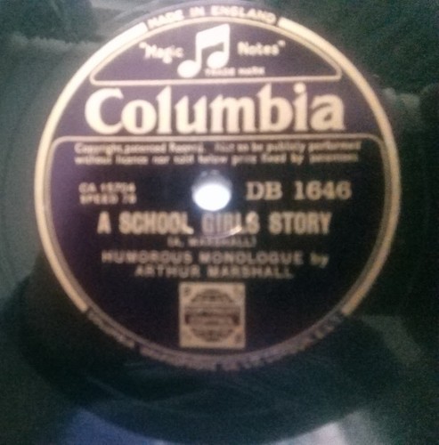 78rpm arthur marshall a - 78rpm,