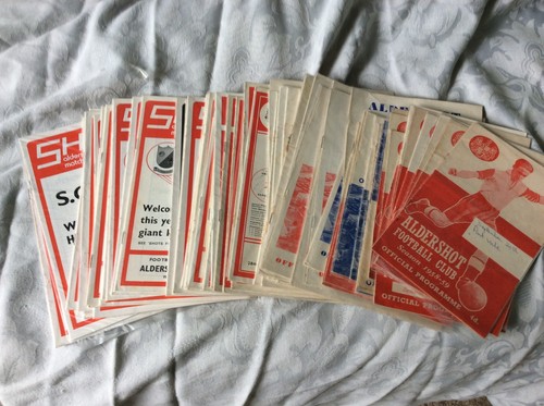 Aldershot home programmes - aldershot,