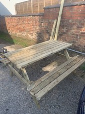 Wooden Picnic Bench/Table