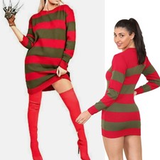 Ladies Red Green Horror Freddy