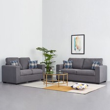 2, 3 Seater Linen Fabric Sofa