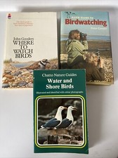 Vintage Bird Book Bundle x 3, British Bird watching Book Bundle RSPB etc