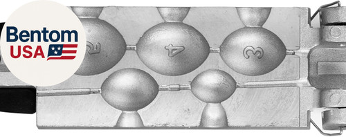 Egg sinker mold fishing weight - egg,