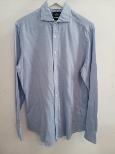 Hacket slim fit blue shirt - hacket,