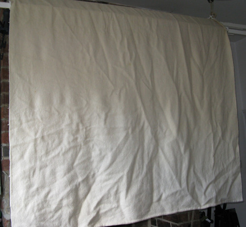 Vintage blanket woolen wool - woolen,