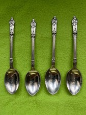 Vintage  Set of 4  EPNS Spoons