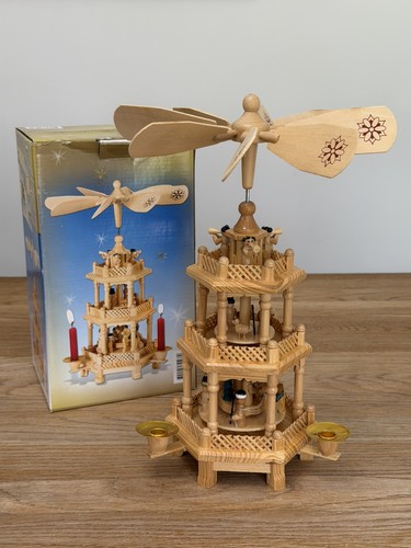 Vintage wooden nativity - vintage,