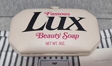 Anya Hindmarch Bag Soap Lux In Chalk Capri With Suede
