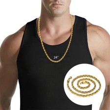 6MM Thick 18ct Gold Plated