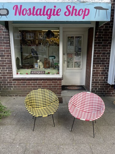 Mid century basket lounge - century,