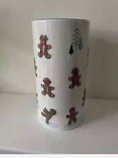 Next Gingerbread Cylinder Flower Vase - New