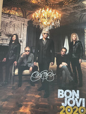 JON BON JOVI SIGNED POSTER