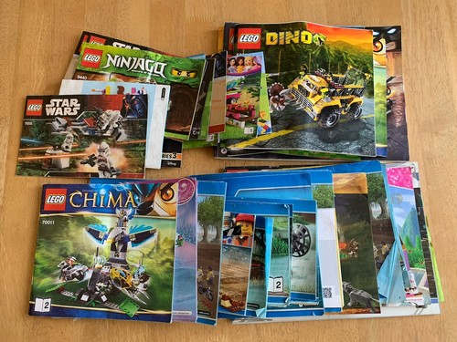 Lego instruction manuals - x,