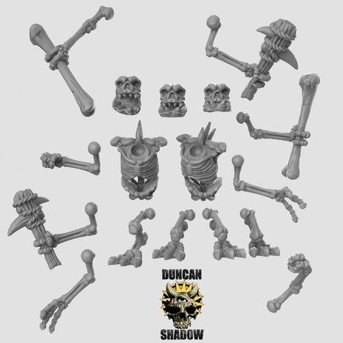 River troll skeleton - troll,