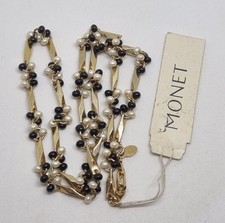 Vintage Monet Gold Tone Faux