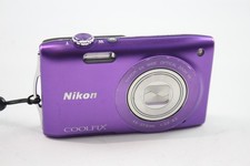 Nikon Coolpix S3300 Digital Compact Camera Working w/ Nikkor 6x Wide Zoom