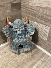 Fish Tank Aquarium Castle With Skulll Ornaments Decor Hide