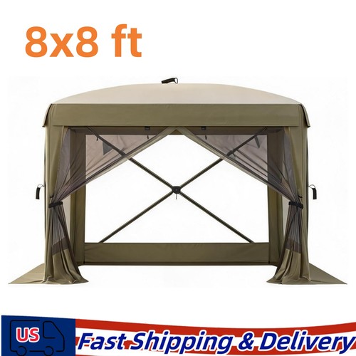 Gazebo screen tent - tent, 8x8ft