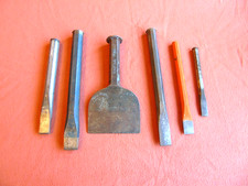 6 Bolster/Cold Chisels Builders Stonemason’s