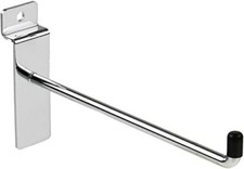 6 inch 6" Single Prong Slatwall slat board Hooks accessory retail shop display ~