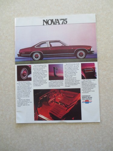 Original 1975 chevrolet nova - original,