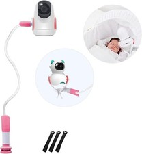 Universal Flexible Baby Monitor Mount Bracket Clamp Stand for Baby Monitors Pink