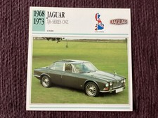 Jaguar XJ6 Series One,  1968/73,   Luxury Class Car, G.B.,Collectors Card