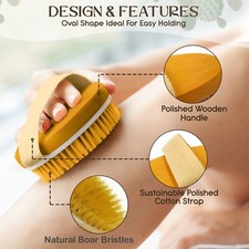 Dry Skin Bristle Brush -