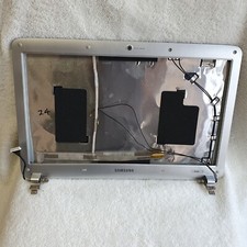 Samsung Laptop NP-R530 LCD Screen top lid back cover (Red) and Bezel (Silver)