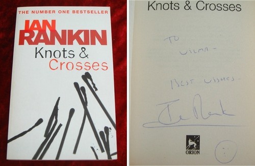 Hand signed ian rankin - hand-signed,