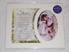 MUM KEEPSAKE PHOTO FRAME MOUNT