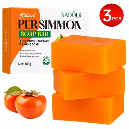 3pcs persimmon soap bar for - persimmon,