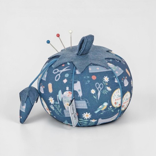 Tomato pincushion blue - tomato,
