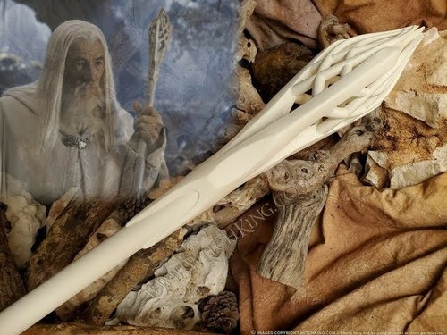 Gandalf white staff - white, lotr