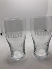 Tetley’s Pint Beer Glasses x