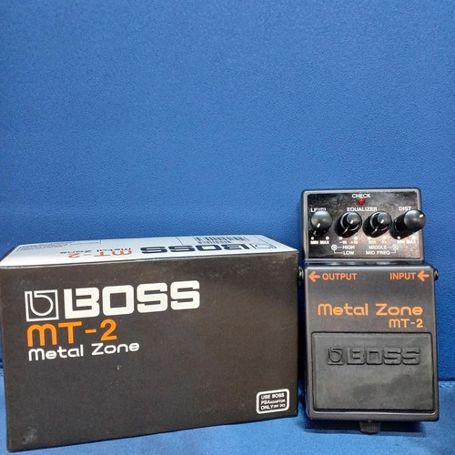 Boss metal zone used - mt-2,