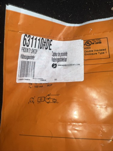 Dennis eagle proximity switch - dennis,