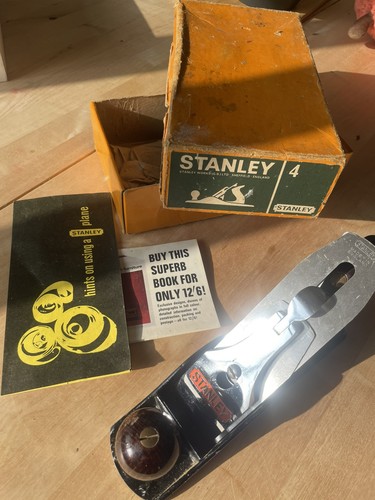 Vintage stanley smoothing - no, 4