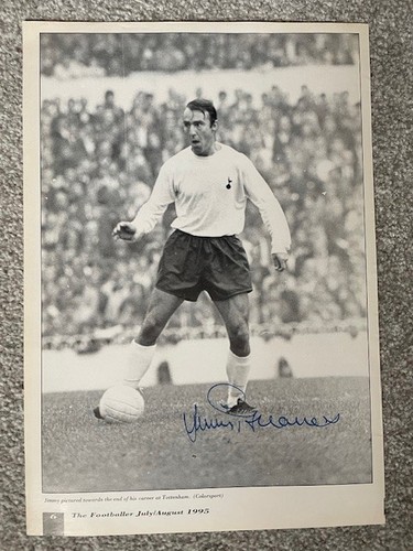 Jimmy greaves signed tottenham - jimmy,