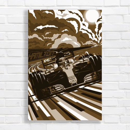 Formula race car - race, dynamic