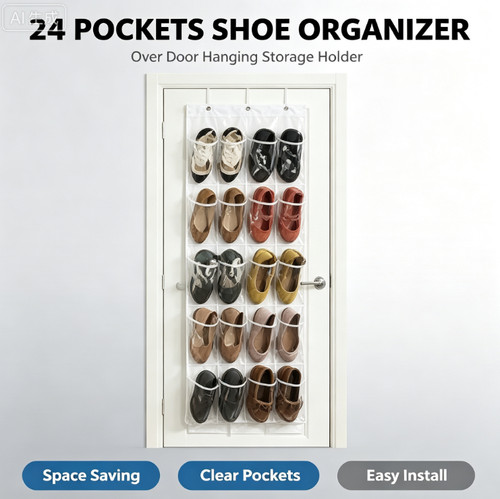 Over the door shoe - door,
