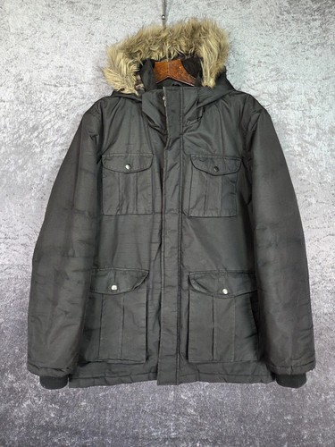 Joe browns men black parka - browns, men’s