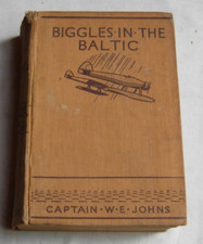 Biggles In The Baltic Captain W E Johns 1941 OUP 1st Edition & illustrated
