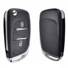 For Peugeot 207 307 308 407 3008 5008 2 Button Car Remote Key Fob Case Shell GB