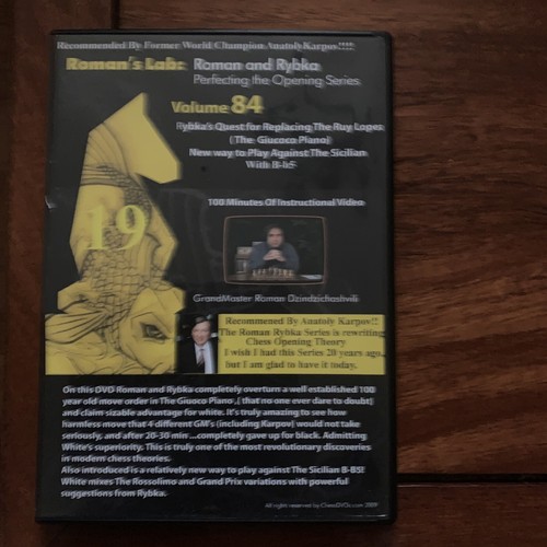 Romans lab dvd chess - , v83